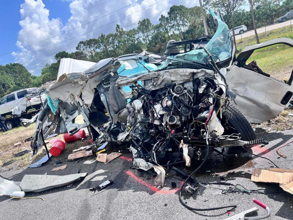 Wrong-way driver collides with semi-truck in Palm City